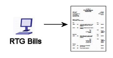 Use RTG Bills to prepare bills